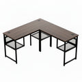 L Shaped Gaming Desk Home Office Fifty Inch Computer Table