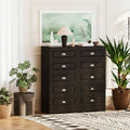 Tall Five Drawer Vertical Dresser Bedroom Storage Cabinet
