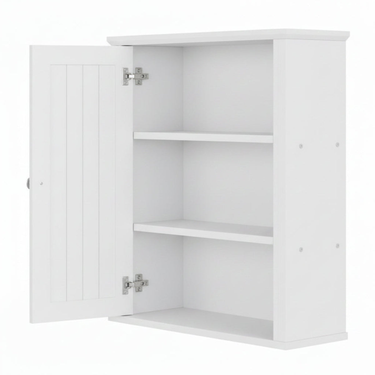 Bathroom Wall Mounted Cabinet Two Door Storage Organizer